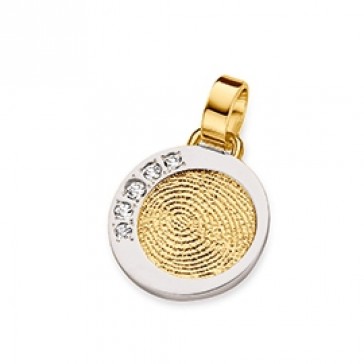 Dazzling zirconia guld/hvidguld