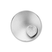 Sphere Heart sølv 25mm 